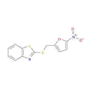 Benzothiazole, 2-[[(5-nitro-2-furanyl)methyl]thio]-