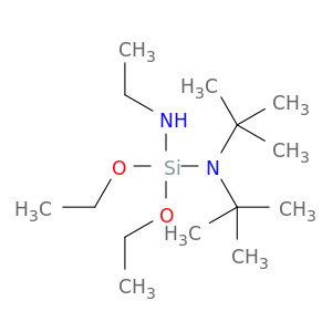 Silanediamine, N,N-bis(1,1-dimethylethyl)-1,1-diethoxy-N'-ethyl-