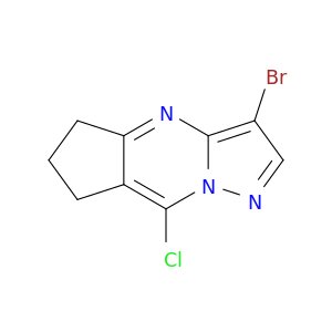 3-Bromo-8-chloro-6,7-dihydro-5H-cyclopenta[d]pyrazolo[1,5-a]pyrimidine