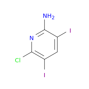 6-Chloro-3,5-diiodopyridin-2-amine