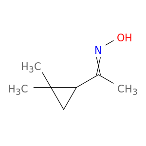 Ethanone, 1-(2,2-dimethylcyclopropyl)-, oxime