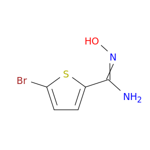 5-bromo-N'-hydroxythiophene-2-carboximidamide