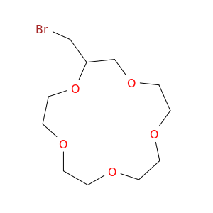 1,4,7,10,13-Pentaoxacyclopentadecane, 2-(bromomethyl)-
