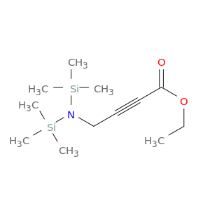 2-Butynoic acid, 4-[bis(trimethylsilyl)amino]-, ethyl ester