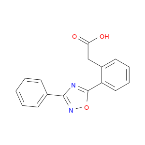 Benzeneacetic acid,2-(3-phenyl-1,2,4-oxadiazol-5-yl)-