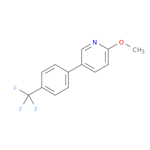 2-Methoxy-5-[4-(trifluoromethyl)phenyl]pyridine