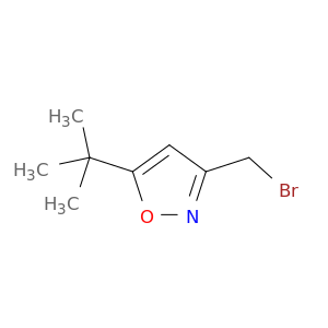 3-(Bromomethyl)-5-(tert-butyl)isoxazole