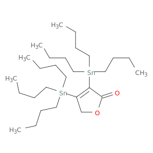 2(5H)-Furanone, 3,4-bis(tributylstannyl)-