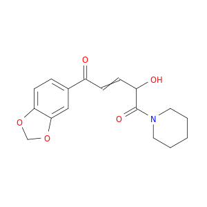 Piperidine, 1-[5-(1,3-benzodioxol-5-yl)-2-hydroxy-1,5-dioxo-3-pentenyl]-