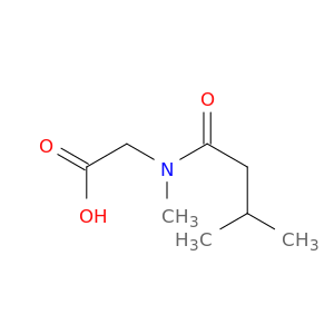 N-甲基-N-(3-甲基-1-氧脱丁基)甘氨酸