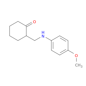 Cyclohexanone, 2-[[(4-methoxyphenyl)amino]methyl]-
