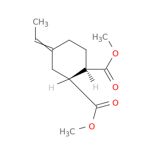 1,2-Cyclohexanedicarboxylic acid, 4-ethylidene-, dimethyl ester, trans-