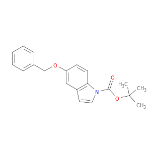5-(苄氧基)-1H-吲哚-1-羧酸叔丁酯