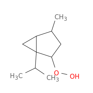 Hydroperoxide, 4-methyl-1-(1-methylethyl)bicyclo[3.1.0]hexyl