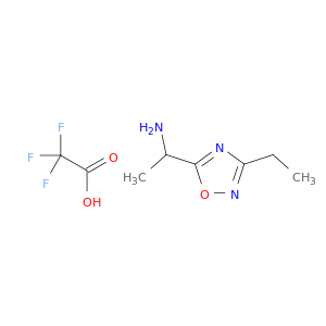 1,2,4-氧代唑-5-甲烷胺,3-乙基-α-甲基-,2,2,2-三氟乙酸酯(1：1)