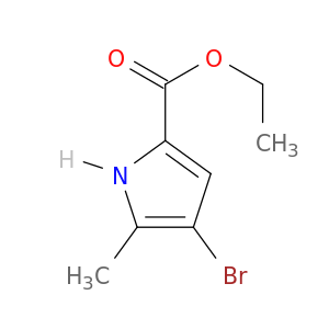 4-溴-5-甲基-1H-吡咯-2-羧酸乙酯