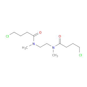Butanamide, N,N'-1,2-ethanediylbis[4-chloro-N-methyl-