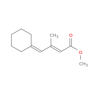 2-Butenoic acid, 4-cyclohexylidene-3-methyl-, methyl ester, (E)-