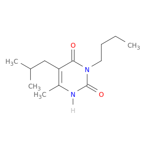 3-BUTYL-5-ISOBUTYL-6-METHYLURACIL