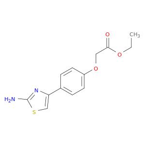 Acetic acid,2-[4-(2-amino-4-thiazolyl)phenoxy]-, ethyl ester