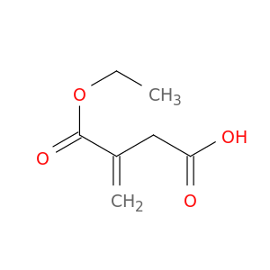 Butanedioic acid, methylene-, 1-ethyl ester