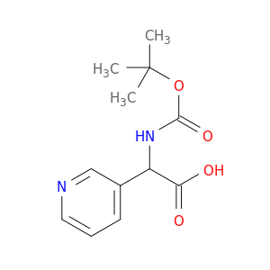 2-(Boc-氨基)-2-(3-吡啶基)乙酸