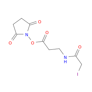Acetamide,N-[3-[(2,5-dioxo-1-pyrrolidinyl)oxy]-3-oxopropyl]-2-iodo- (9CI)