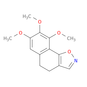 7,8,9-TRIMETHOXY-4,5-DIHYDRONAPHTHO(2,1-D)ISOXAZOLE