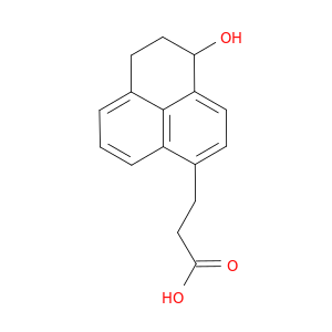 1H-Phenalene-6-propanoicacid, 2,3-dihydro-3-hydroxy-