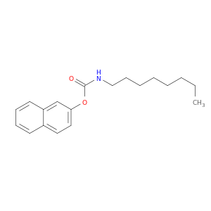 Carbamic acid, octyl-, 2-naphthalenyl ester