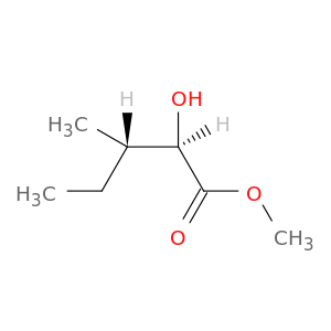 Pentanoic acid, 2-hydroxy-3-methyl-, methyl ester, (2R,3S)-