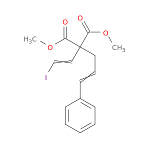 DIMETHYL 2-CINNAMYL-2-(2-IODOVINYL)PROPANEDIOATE