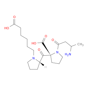 L-Proline, 1-(5-carboxypentyl)-L-prolyl-3-aminobutanoyl-