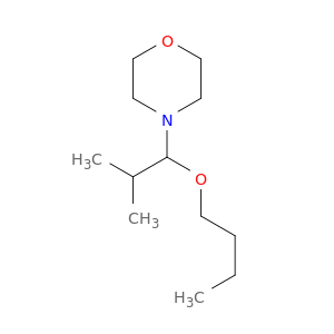 Morpholine, 4-(1-butoxy-2-methylpropyl)-