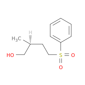 1-Butanol, 2-methyl-4-(phenylsulfonyl)-, (S)-