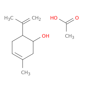 3-Cyclohexen-1-ol, 3-methyl-6-(1-methylethenyl)-, acetate