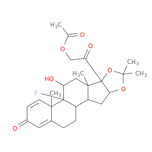 16α，17〔（1-甲基亚乙基）-双（氧）〕-11β，21-二羟基-9-氟孕甾-1，4-二烯-3，20-二酮-21-醋酸酯