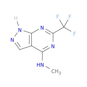 N-甲基-6-(三氟甲基)-1H-吡唑唑[3,4-D]嘧啶-4-胺