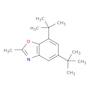 Benzoxazole, 5,7-bis(1,1-dimethylethyl)-2-methyl-