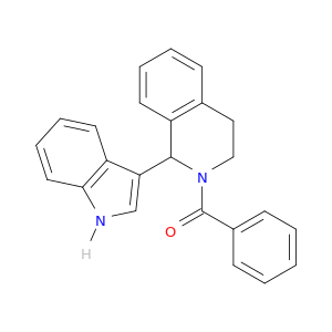 Isoquinoline, 2-benzoyl-1,2,3,4-tetrahydro-1-(1H-indol-3-yl)-