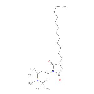 2-十二烷基-N-(1,2,2,6,6-五甲基-4-哌啶基)琥珀酰亚胺