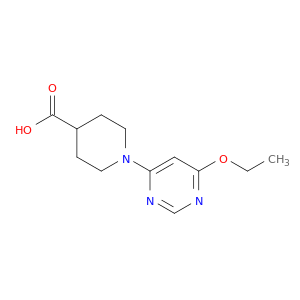 1-(6-乙氧基-嘧啶-4-基)-哌啶-4-羧酸