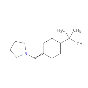 Pyrrolidine, 1-[[4-(1,1-dimethylethyl)cyclohexylidene]methyl]-
