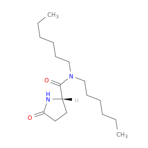 2-吡咯烷羧酰胺,N,N-二己基-5-氧代-,(S)-