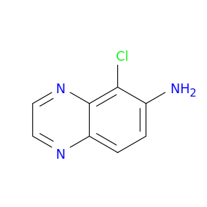 5-Chloro-6-quinoxalinamine
