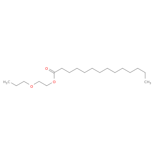 TETRADECANOIC ACID 2-PROPOXY-ETHYL ESTER