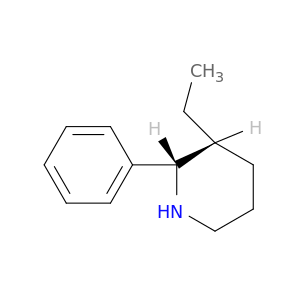 Piperidine, 3-ethyl-2-phenyl-, (2S,3R)-