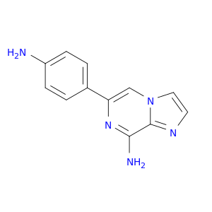 Imidazo[1,2-a]pyrazin-8-amine, 6-(4-aminophenyl)-