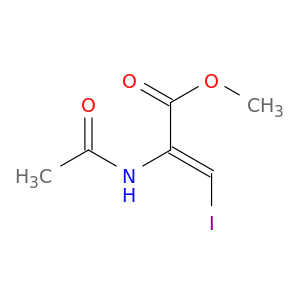 2-Propenoic acid, 2-(acetylamino)-3-iodo-, methyl ester, (2Z)-
