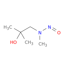 2-Propanol, 2-methyl-1-(methylnitrosoamino)-